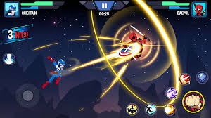This results in quick games with a frantic pace where most novice players will fall in a matter of seconds (although we may continue by paying or watching an ad). Stickman Superhero Super Stick Heroes Fight Download Apk For Android Free Mob Org