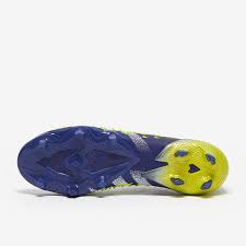 Grab a pair in your size today to max out your training regime and devastate at your next game. Adidas Predator Freak 1 Low Fg Blau Schwarz Weiss Solar Gelb Herren Fussballschuhe Fester Boden Pro Direct Soccer