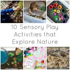 Ocean animals have always been a favorite subject to create sensory bins with. 10 Sensory Play Activities That Explore Nature