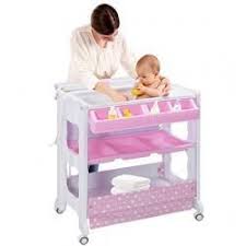 Simply put the baby bathtub on the top to be truly prepared for your babies changing and bathing needs, there's a whole slew of other accessories to make your life easier. Have A Look At This Three In One Design Baby Bath Table By Costzon It Can Be Used As Baby Massaging Table And Chan Baby Bath Baby Bath Tub Diaper Organization