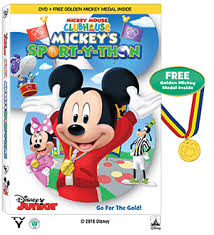 Mickey Mouse Clubhouse Mickey S Sport Y Thon On Dvd May 24th It S Free At Last Disney Mickey Mouse Clubhouse Minnie Mouse Clubhouse Mickey Mouse
