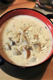 Instant Pot Creamy Mushroom Soup Recipe Creamy Mushroom Soup Mushroom Soup Recipes Food Processor Recipes