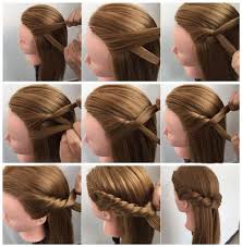 Valokuva 4 Braidedhairstyles Kolay Sac Modelleri Kendin Yap Sac Kiz Sac Modelleri