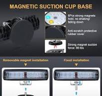 30W LEDs Forklift Safety Light Rear Tail Arc Beam Danger Warning Light -  Red Blue Green Arc Light, 30W LED Forklift Light