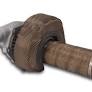 Aluminum Coated Exhaust Heat Shield Wrap from whittierspeedshop.com