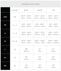 size charts rails