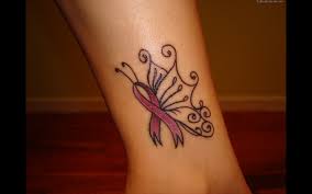 This tattoo design is for hello kitty lovers. Tattoo Ribbons Quotes Quotesgram