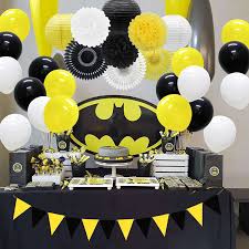First of all, consider the occasion you are going to celebrate: Buy Meiduo Yellow Black White Party Decorations Hanging Paper Fans Lanterns Flower Pom Poms Felt Pennant Balloons For Honey Bee Party Theme Birthday Graduation Wedding Gender Reveal Baby Shower Online In