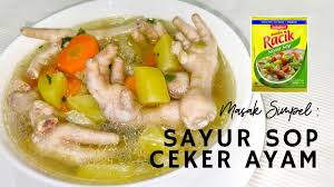 Bagikan foto cooksnap kamu selengkapnya mengenai cooksnap. Resep Sayur Sop Ceker Ayam Bumbu Racik Youtube