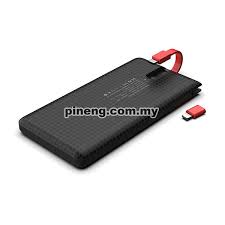 Ykz 10000mah power bank portable usb type c mini powerbank fast charge mobile phone charger micro usb external battery travel c. Pineng Pn 851 10000mah Power Bank Black Built In Micro Usb Cable Free Type C Or Lightning Connector