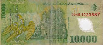 10000 all albanian lek to eur euro. 10 000 Lei Rumania 1999