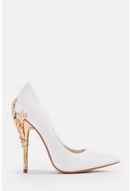 Esperanza Pump Shoes In White Get Great Deals At Justfab