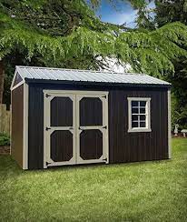 Garden Shed Painted Marten Portable Buildings Illinois Building A Shed Building A Wood Shed Wood Shed Plans