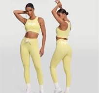 Custom Breathable Print Activewear Manufacturers Seamless Bonding  Technology High Waist Yoga Leggings Sets Fitness Women