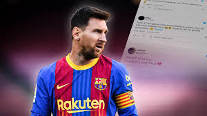 Lionel messi of fc barcelona looks on during the la liga santander match between fc barcelona and rc celta at camp nou on may 16, 2021 in barcelona, spain. My9edvqr3ux6fm