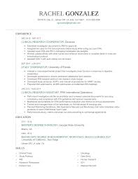 Clinical Research Coordinator Resume Examples And Tips Zippia