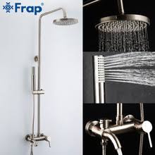 The rozin bathroom shower faucet allows you to have a precise temperature for your shower. Frap Shower Faucet Bathroom Shower Faucets Bath Shower Mixer Taps Rainfall Shower Head Set Waterfall Bath Tub Faucet F2411 Buy Cheap In An Online Store With Delivery Price Comparison Specifications Photos