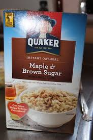 Pin By Mae Baske On Yum Instant Oatmeal Recipes Oatmeal Crumble Topping Quaker Instant Oatmeal
