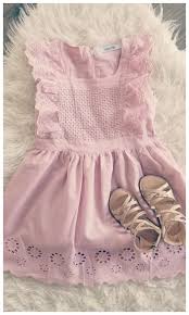 Blush Flutter Easter Dress With Eyelet Trim Easter Toddler Affiliate Odezhda Dlya Devochki Detskie Platya Odezhda