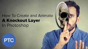 How To Create And Animate A Knockout Layer In Photoshop Photoshop Training Photoshop Photoshop Tips