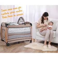 Baby Home 600 Nanny 70x110 Bebek Oyun Parki Park Yatak Besik Fiyati