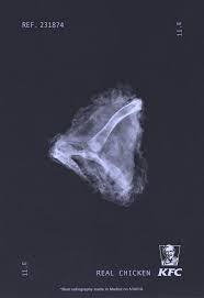 Kfc Outdoor Advert By Ps21 Chicken X Rays Ads Of The World Kfc X Ray Food Quality
