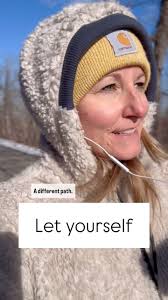 Let yourself. Let yourself take a different path… a different direction… go  somewhere you normally wouldn’t. You never know what you will discover.  Almost always you will be delighted. 100% always you ...