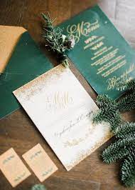 Teplo I Nezhnost Zimy Svadba Marii I Marka Weddywood Christmas Wedding Invitations Christmas Wedding Invitations Elegant Green Wedding Invitations