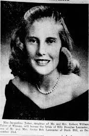 Jacqueline “Jackie” Tabor Lancaster (1934-2016)