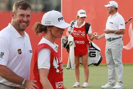 Wood is back to work with kuchar this week at the australian. Lee Westwood Has Girlfriend Helen Storey Step In To Caddy At Abu Dhabi Championship After Billy Foster Absence Irish Mirror Online