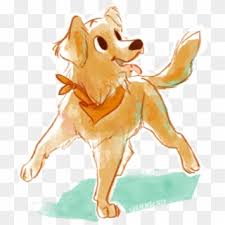 In this art video i show you how to draw a cute golden retriever dog / puppy. Golden Retriever Drawing Clipart 3946854 Pikpng