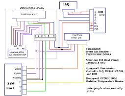 Important — this document contains a wiring diagram and service information. No Aux Heat With American Std Hp Trane Ah And Honeywell Iaq Freezing Diy Home Improvement Forum