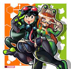 SteveChopz - COMMISSIONS CLOSED on X: Froppy & Futaba share the same JP  voice actress. So I had to draw this. @cutiesaturday cutiesaturday BNHA  myheroacademia Persona5 t.coPCs2AmNdDt  X