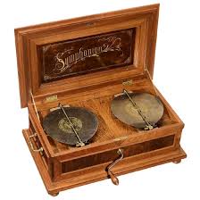 Symphonion Double Disc Model 252 C 1905 Antique Music Box Music Box 2 Set