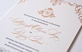 Add some extra flair to your wedding invitations with shutterfly's foil stamped designs! Ornate Gold Wedding Invitation Atelier Isabey
