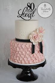 What do you think about this cake? Tastefully Yours Cake Art Elegant Birthday Cakes Cake 80 Birthday Cake