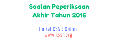 Pelajar di mti akan mengikuti peperiksaan berikut: Soalan Peperiksaan Akhir Tahun 2016