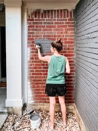 Retaining walls, fire pits, pools, hot tubs, veneer, terrace, steps. How To Paint A Brick House And The Siding Love Renovations
