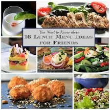 Make the most of the autumn season with our favourite comforting recipes. You Need To Know These 16 Lunch Menu Ideas For Friends Compass Fork