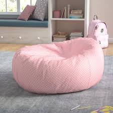 White Fuzzy Bean Bag Chair Wayfair