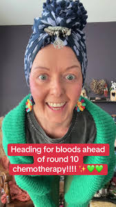 It's blood day today ahead of round 10 chemotherapy and immunotherapy!...