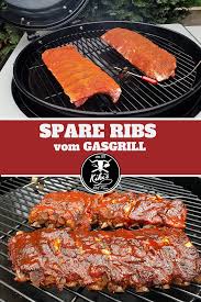 Spare Ribs Vom Gasgrill In 2020 Spareribs Gasgrill Bbq Rezepte Spareribs Rezept