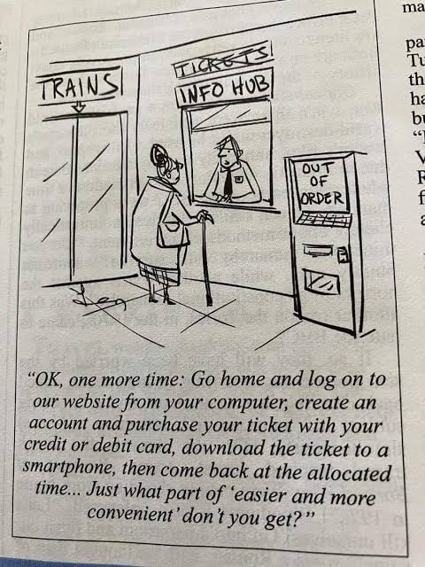 Let's close all the ticket counters – Terence Eden's Blog