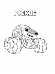 Kizicolor.com provides a large diversity of free printable coloring pages for kids, coloring sheets, free colouring book, illustrations, printable pictures, clipart, black and white pictures, line art and drawings. Free Printable Coloring Pages Blaze And The Monster Machines 9