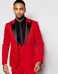 That's where we step in and help you. Great 25 Marvelous Red Black And White Wedding Tuxedo Ideas Https Oosile Com 25 Marvelous Red Black An Wedding Suits Men Wedding Suits Groomsmen Red Tuxedo