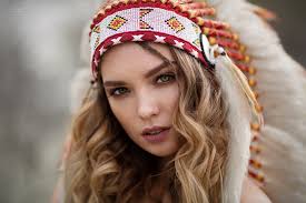 If you have long see which ombre hair colors and balayage techniques that will highlight your facial features and skin. Wallpaper Katya Kotaro Model Blonde Long Hair Looking At Viewer Headdress Native American Clothing Feathers Face Portrait Bokeh Women Outdoors Anna Shuvalova 2048x1365 Tcbfergie 1579815 Hd Wallpapers Wallhere