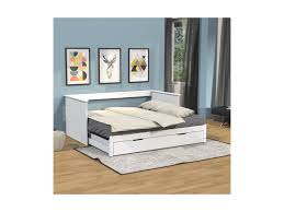 Tout est rangé dans un même. Banquette Lit Conforama Banquette Extensible Mona 90x190 Tiroir Sommier Idees Conception Jardin Idees Conception Jardin