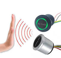 Waterproof Contactless No Touch Sensor Exit Switch Induction Type Release  Exit Button Switch Access Control DC12V/24V With LED - AliExpress 30