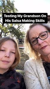 Lets see if the next generation knows how to make a good salsa, #texas  #texan #texasfamily #sanantonio #riverwalksanantonio #salsa #homemadesalsa  #salsalove #familyrecipe #sandrassalsa #hebproducts ...