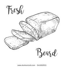 Rectangular Loaf Of Bread Sliced Bread Vector Illustration Of A Sketch Style Loaf Bread Bread Loaf